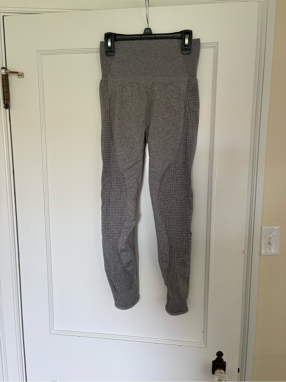 SHEIN Gray Seamless High-Waist Leggings